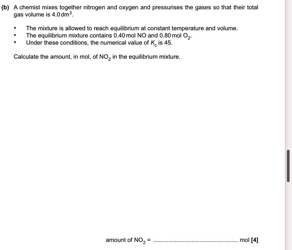 b a chemist mixes together nitrogen and oxygen and pressurises the ...