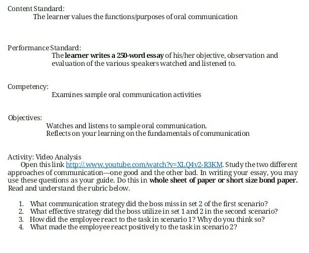 SOLVED Content Standard The Learner Values The Functions purposes Of solved-content-standard-the-learner-values-the-functions-purposes-of
