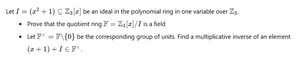 Solved A. Let R be a ring and consider arbitrary elements | Chegg.com
