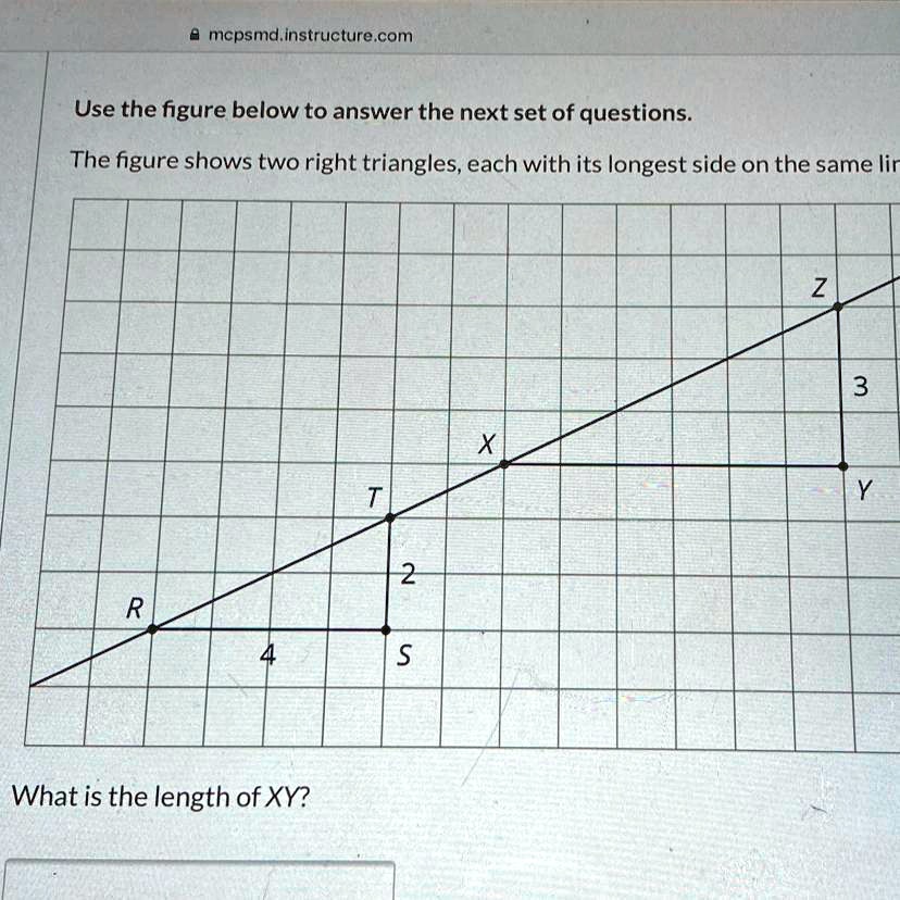 Triangle Same Length Use the figure below to answer the next set of questions. The figure ...