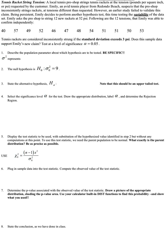 Tennis Racket String Tension The local tennis strings tennis