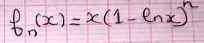 (x) = x(1 - θ0 x)^n