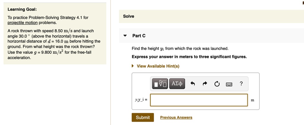 SOLVED: Learning Goal: To practice Problem-Solving Strategy - 4.1 for