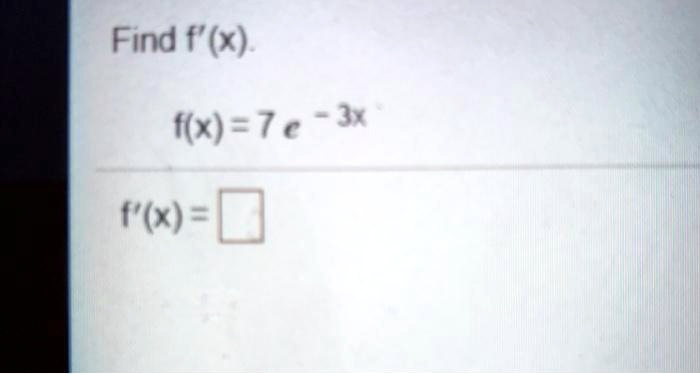 find f x fx 7 3 x 18392