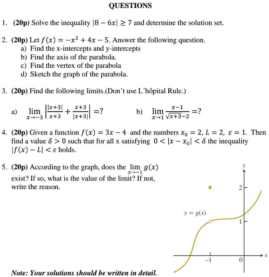 Solved For each of the following functions, find a. f(p); b.