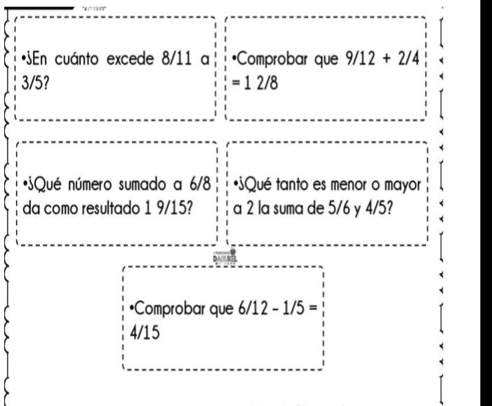 SOLVED: cuánto excede 8/11 a 3/5? que número sumado a 6/8 da como