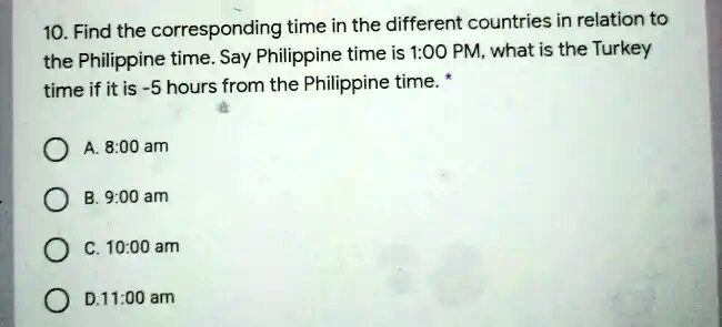 11 am.central european time to philippine time