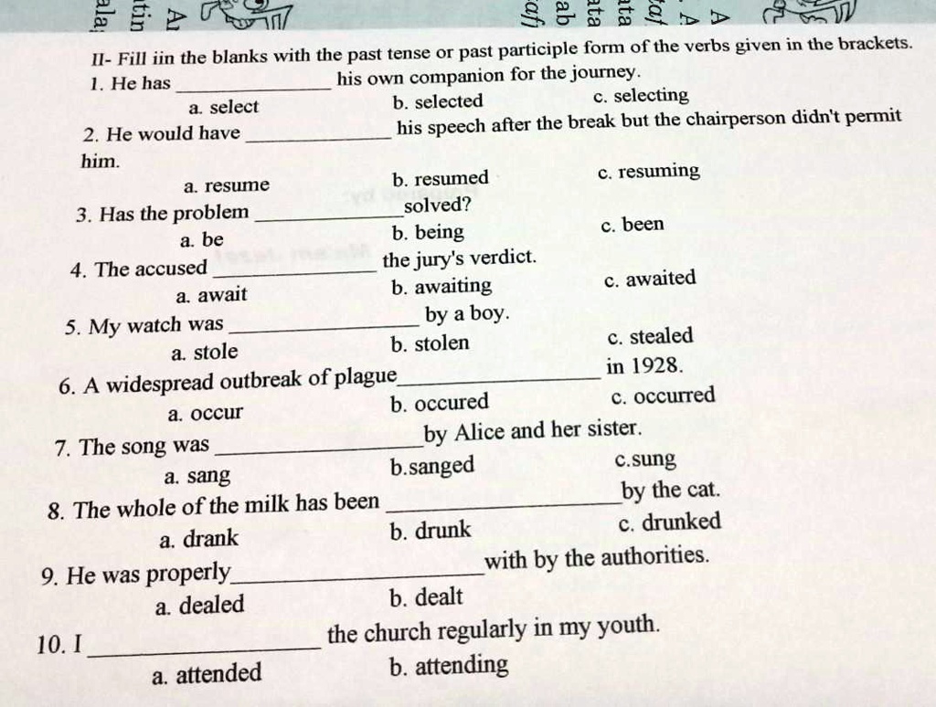 Past Tense - Meaning, Definition, Structure and Types with Examples