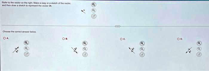SOLVED: Refer to the vector cn the right. Make a copy or a sketch of ...