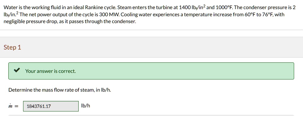 SOLVED: Solve for:a) the rate of heat transfer, in Btu/h, to the ...