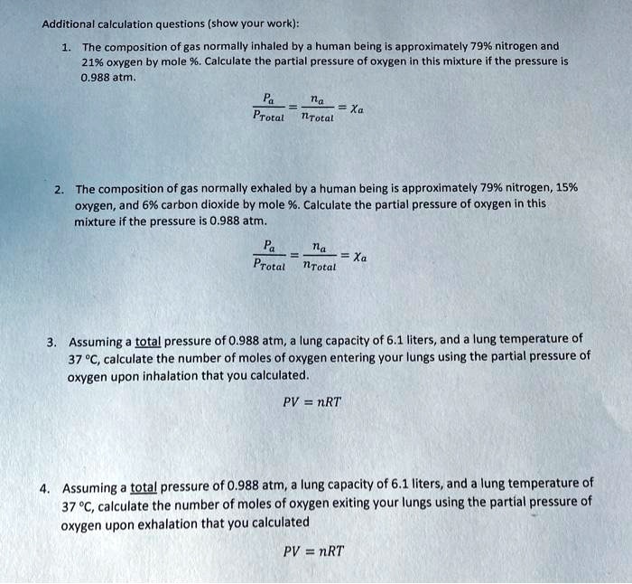 SA Q 42 mol Q15 Finding moles using the formula: n = mM. 