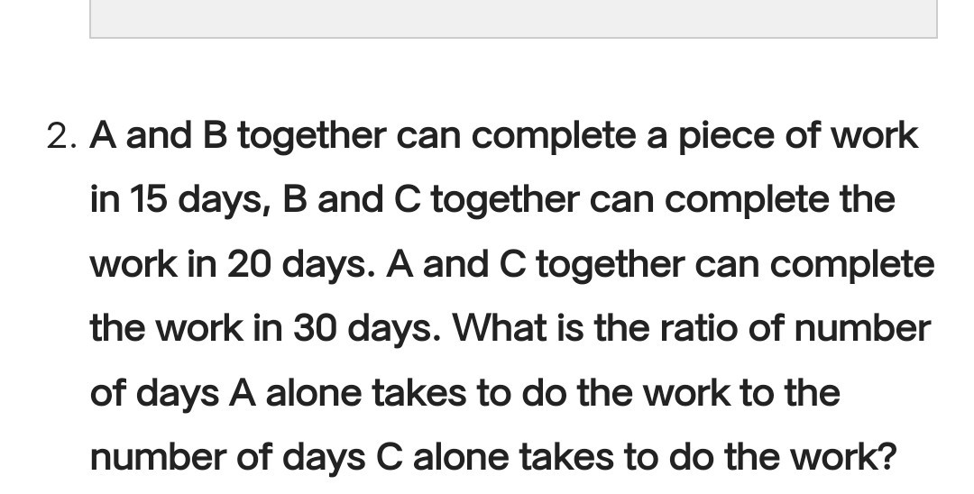 SOLVED 2 A And B Together Can Complete A Piece Of Work In 15 Days B solved-2-a-and-b-together-can-complete-a-piece-of-work-in-15-days-b