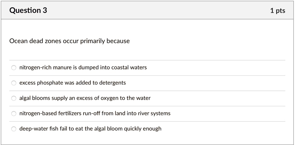 solved-ocean-dead-zones-occur-primarily-because-nitrogen-rich-manure