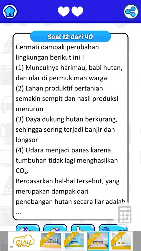 SOLVED: Pilihlah 2 Nomor Yang Benar Soal 12dari40 Cermati Dampak ...