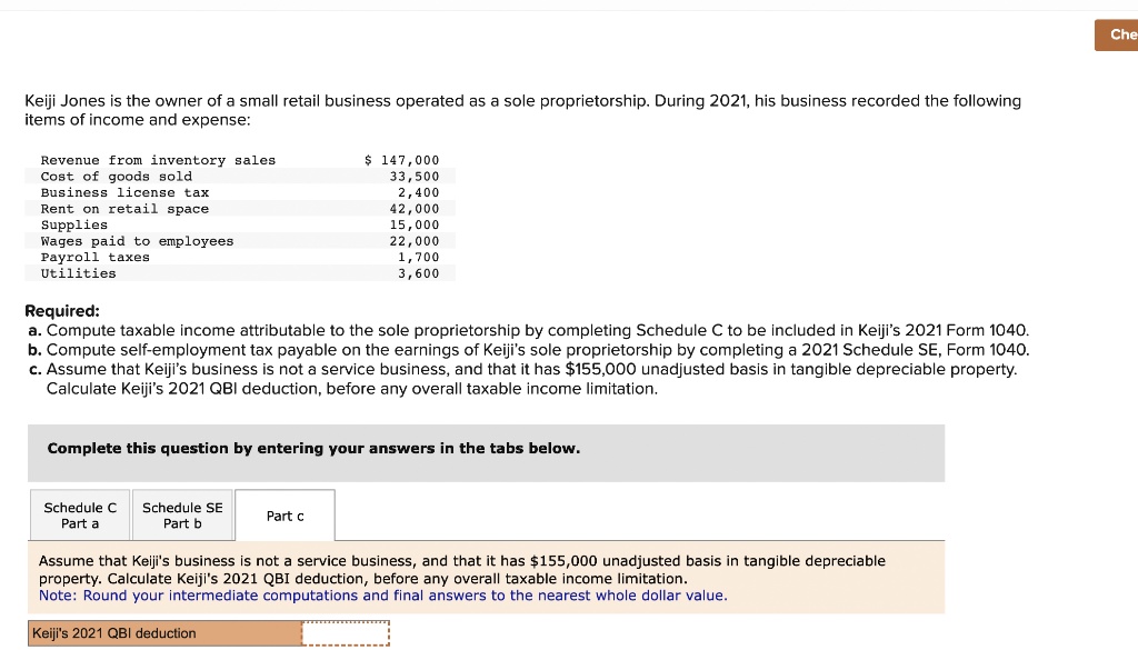 SOLVED I need help with how to solve the QBI. Che Keiji Jones is the