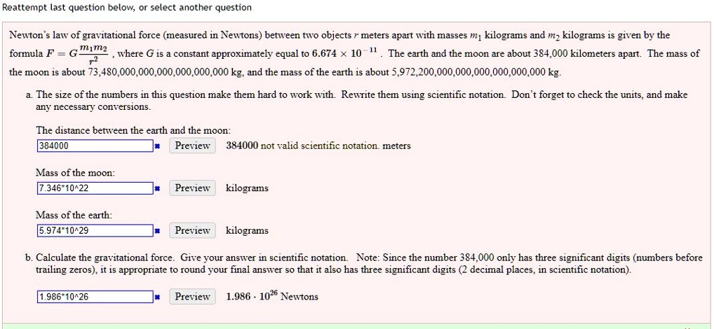 Calculating newtons hotsell from kg