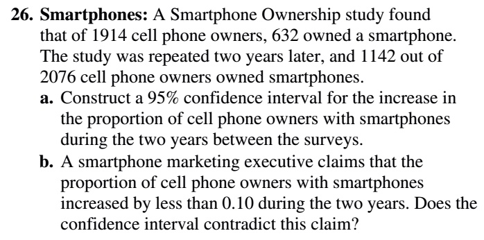 Solved In a study of 420,111 cell phone users, 144 subjects