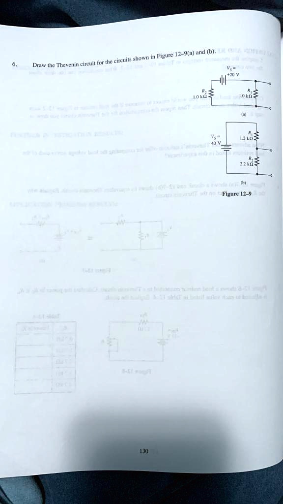 SOLVED: Solve A And B. 12-9) And (b). Circuits Shown In Figure. Draw ...