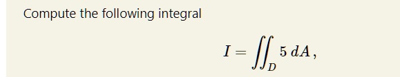 compute the following integral i jl 5 da 80476