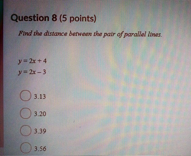 ehestoni8i5 points hmndhhe distance between the pair 0f parallel ines mhal2xhe 4 krrx 3 dx p b320 b b39 356 08974