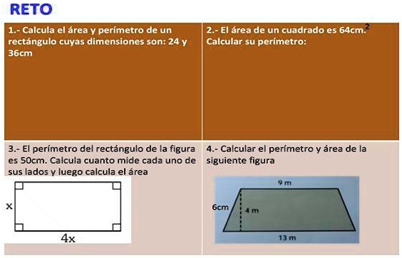 SOLVED: ayuda es para hoy, doy coronita.... RETO 1,- Calcula el área Y ...