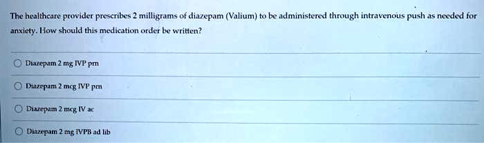 Diazepam 2mg 1mg