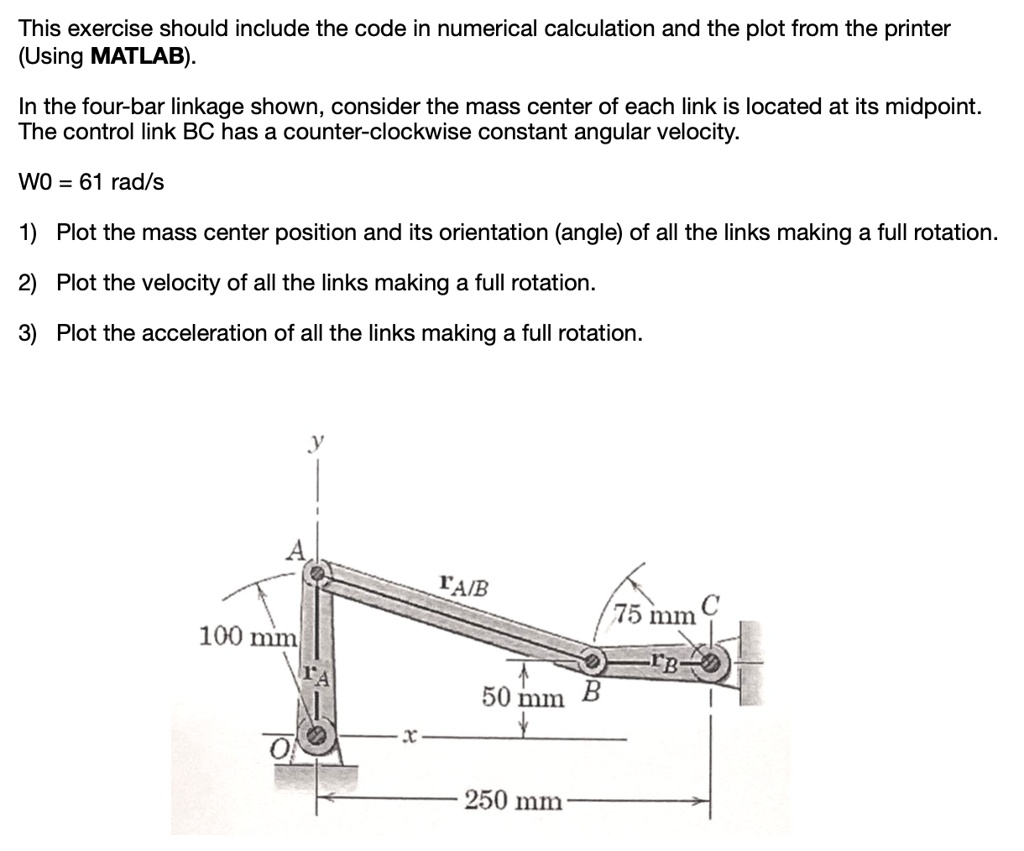 [GET ANSWER] This exercise should include the code in numerical ...