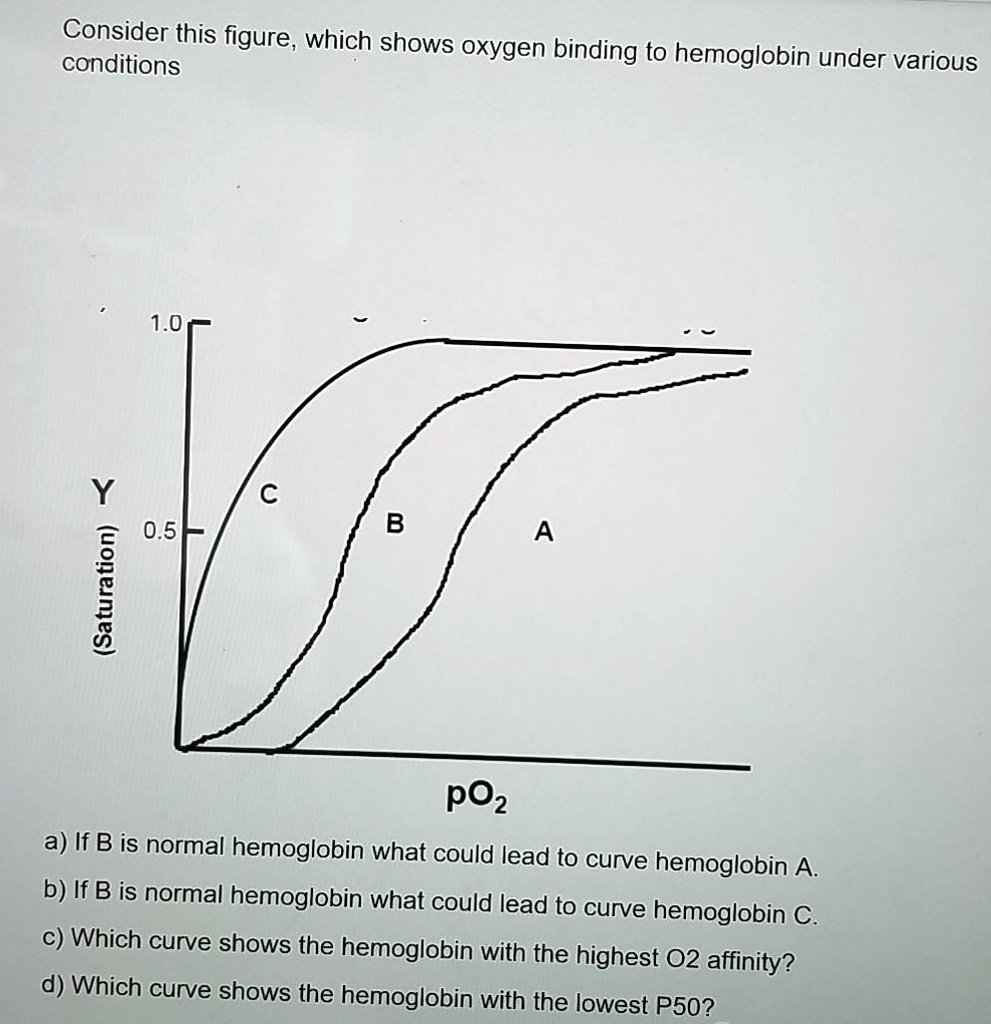 coridershis figure which shows oxygen binding to hemoglobin under ...