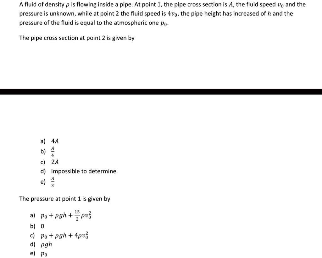 solved-a-fluid-of-density-p-is-flowing-inside-a-pipe-at-point-1-the