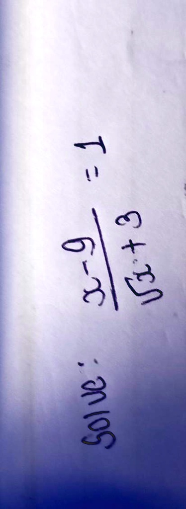 (9)/(3) + 3 Solve