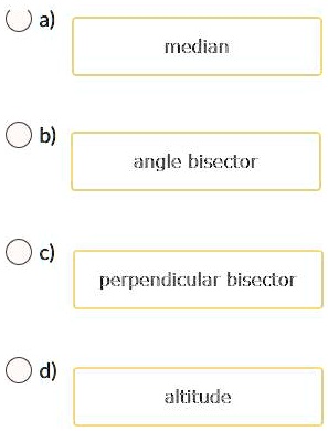 rrieclian b angle bisector perpendicular bisector alitude 83926