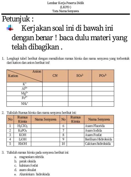 Lkpd Tata Nama Senyawa Pdf Porn Sex Picture