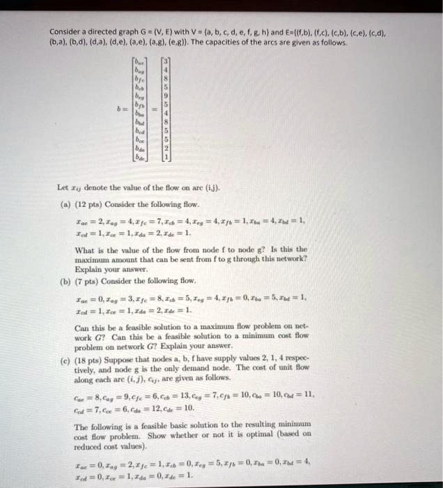 texts consider a directed graph gve with v abcdefgh and e fb fc cb ce ...