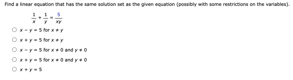 the solution set of the equation 2x y greater than 5 is