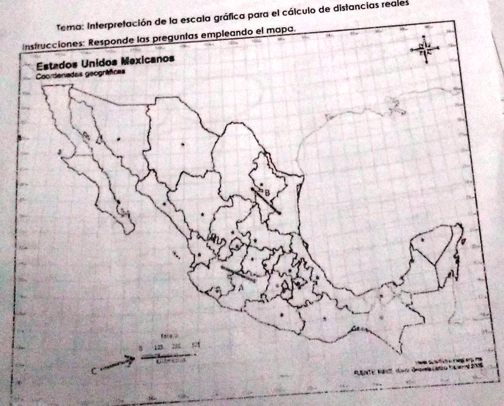 Solved ¿cuantos Km Se Recorren En La Distancia Señalada Con La Letra A Ayuda Para El Cálculo 5216