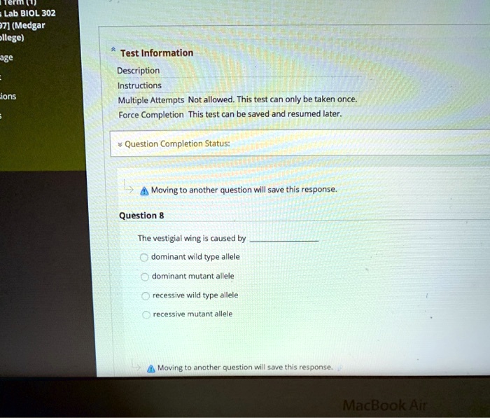 SOLVED Test Information Page Description Instructions Multiple