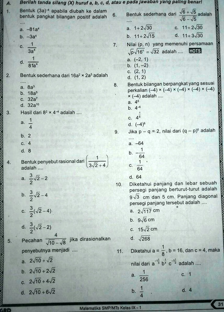 SOLVED: Mohon Untuk Di Jawab Dengan Langkah Di Bawah Ini Peraturan!! 1 ...