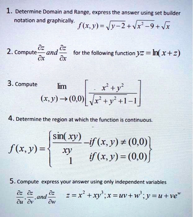 Browse Questions For Calculus 1 Ab