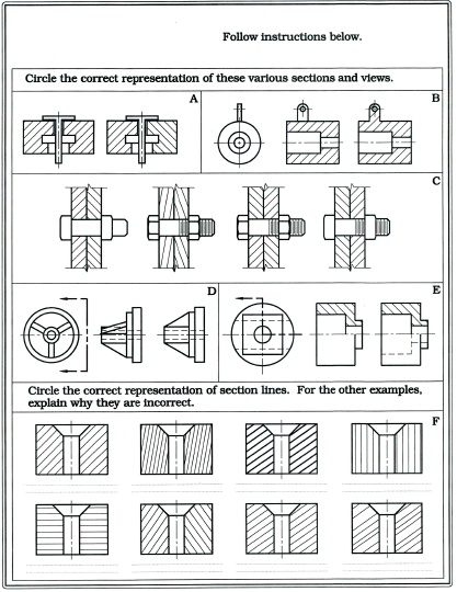 Follow instructions below. Circle the correct representation...