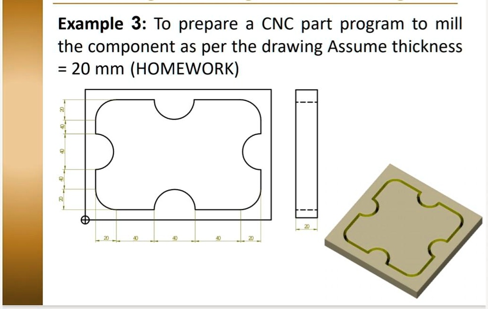 CNC Cylindrical interpolation Program Example - Helman CNC