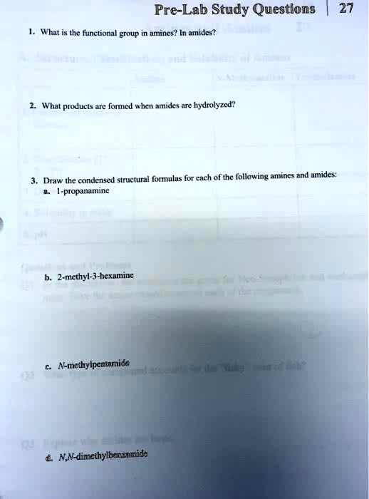 SOLVED: Draw the condensed structural formulas for each of the ...