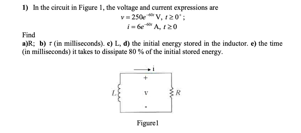 1 in the circuit in figure 1 the voltage and current expressions are v ...