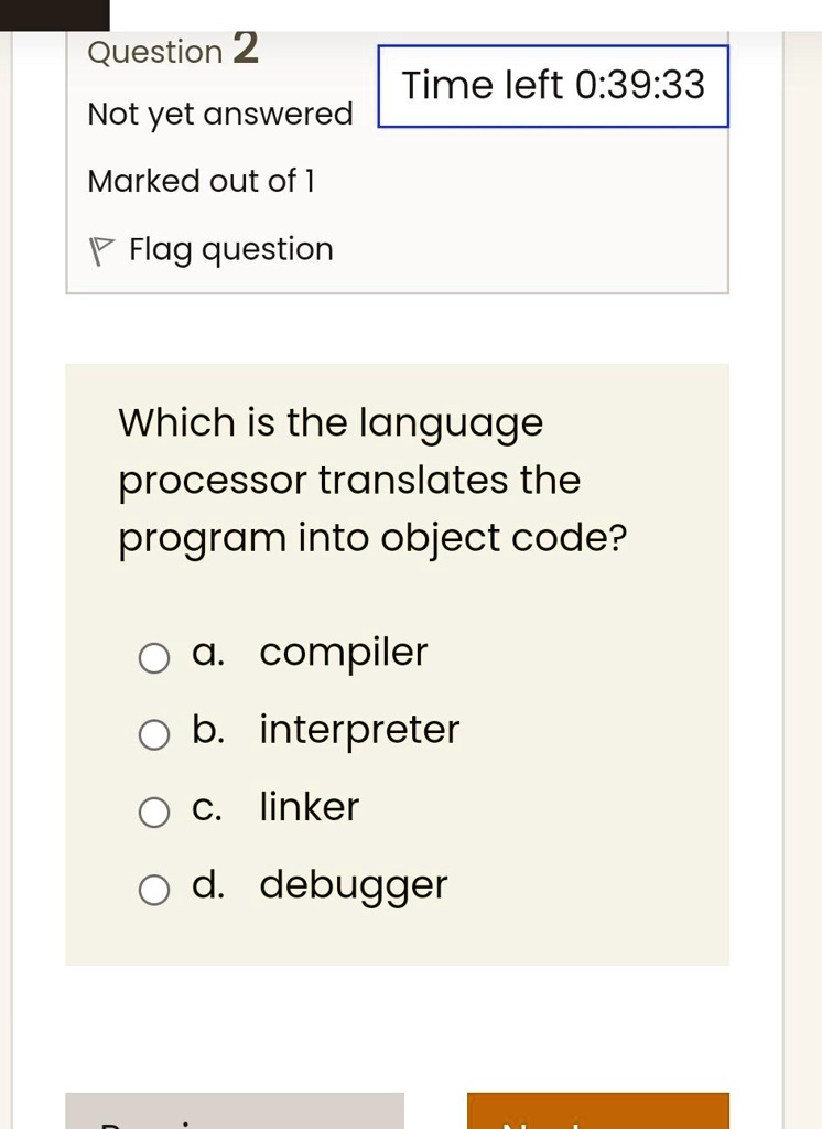 SOLUTION: C Programming Online and Compiler Error Quiz - Studypool