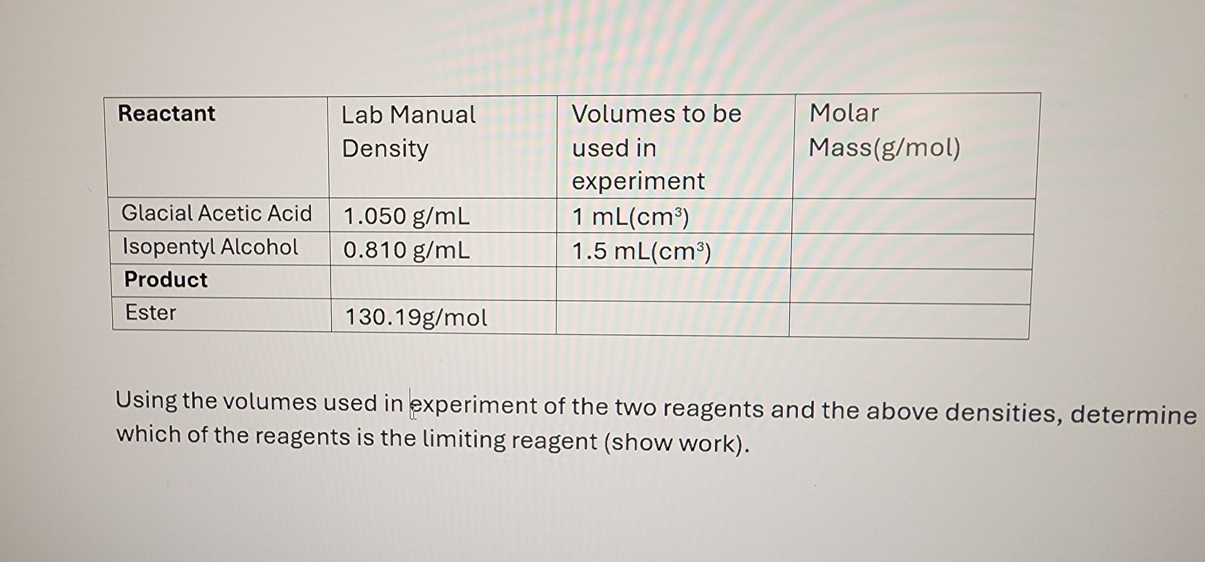 solved-reactant-lab-manual-density-volumes-to-be-used-in-experiment