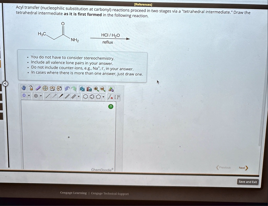 acyl transfer nucleophilic substitution at carbonyl reactions proceed ...