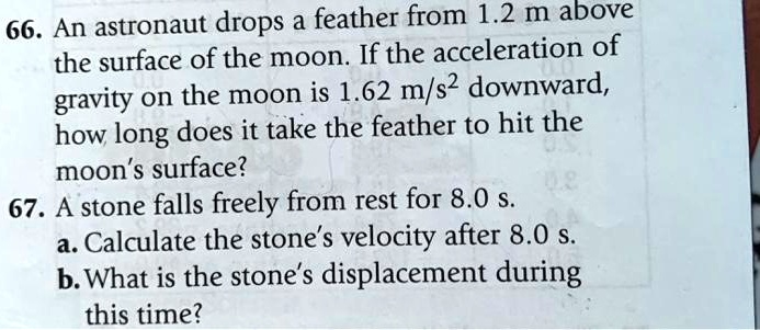 solved-66-an-astronaut-drops-a-feather-from-1-2-m-above-the-surface