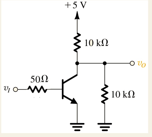 SOLVED The transistor in the circuit is biased at a dc collector