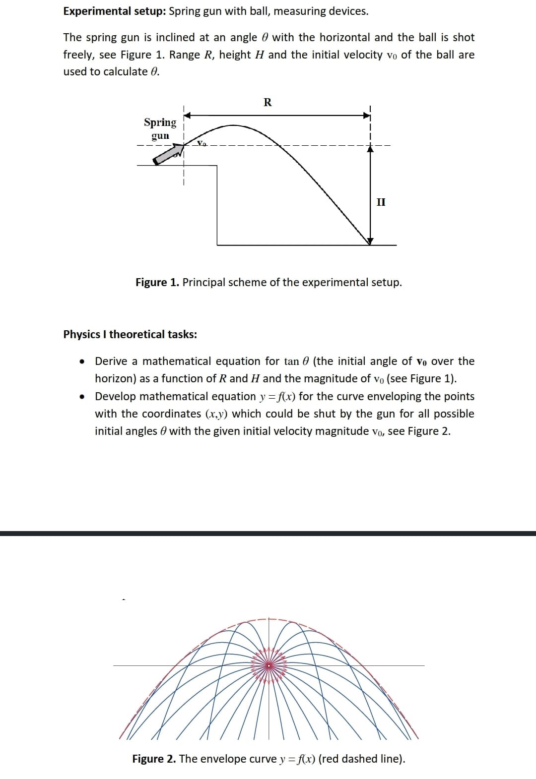 Machine Gun Math Equation SOLVED: Experimental setup: Spring gun with ball, measuring devices ...