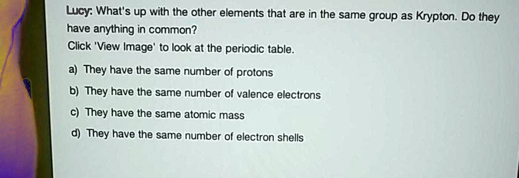 SOLVED Lcy What s up with the other elements that are in the