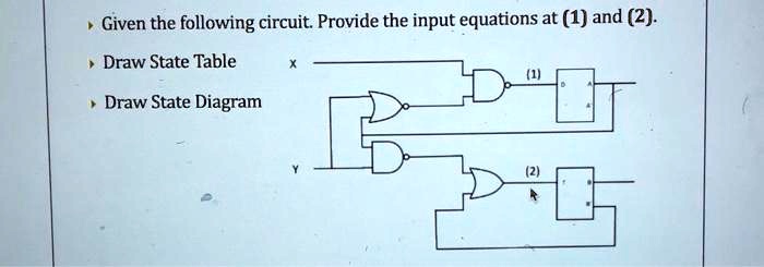 SOLVED: help with full explanation pls Given the following circuit ...